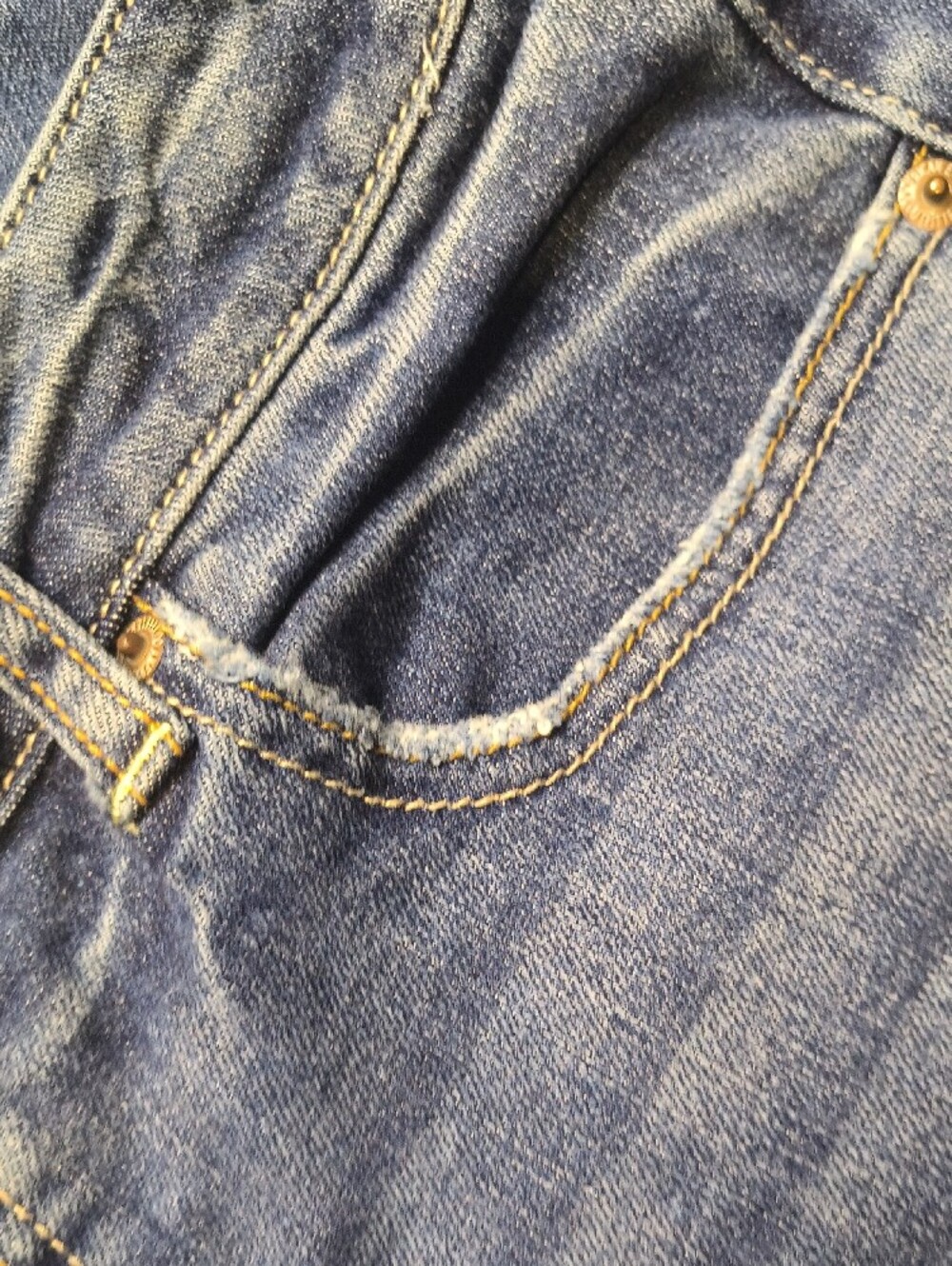 S1116 Low Rise Boyfriend w/31.5" Inseam👖American Eagle Women's Size 12 Jeans - Picture 5 of 7